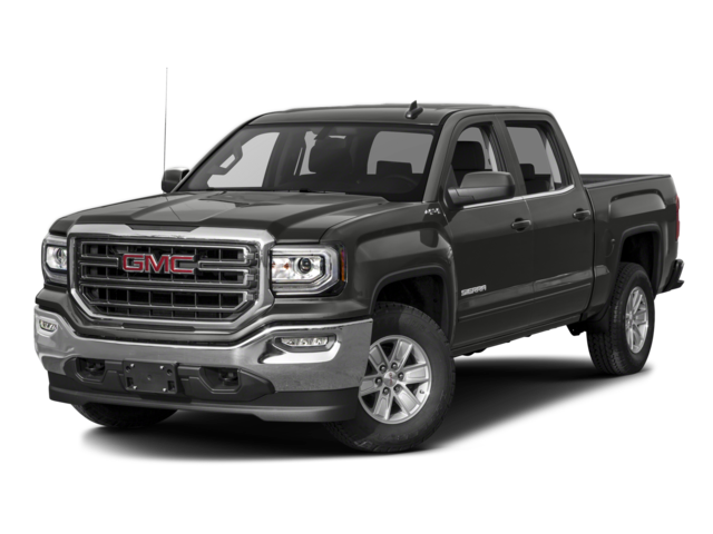 2016 GMC Sierra 1500 SLE in Summit White — front three-quarter view